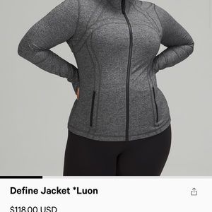 Lululemon define jacket